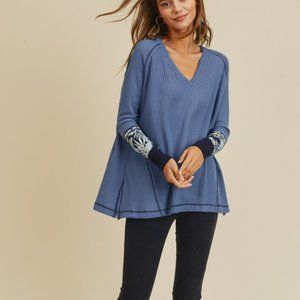 NWT Layering Thermal Cuff Top